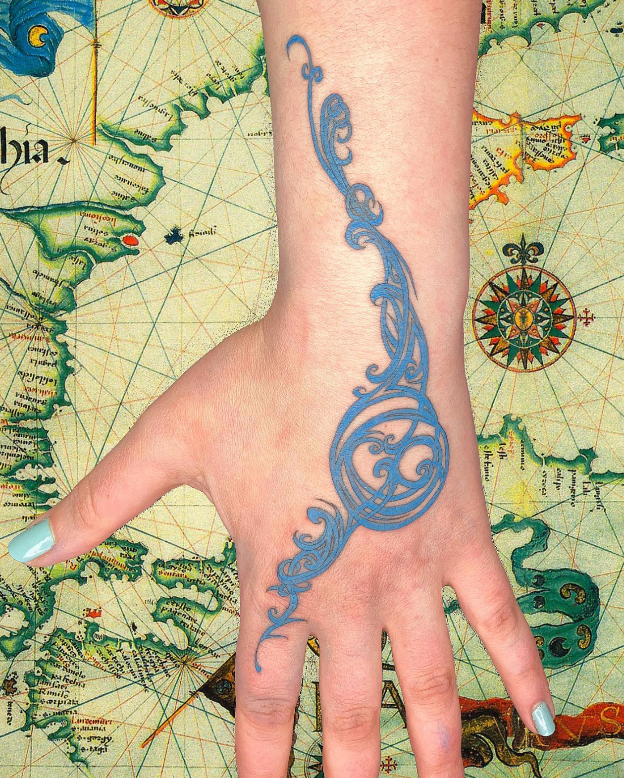 Theo tattoo work